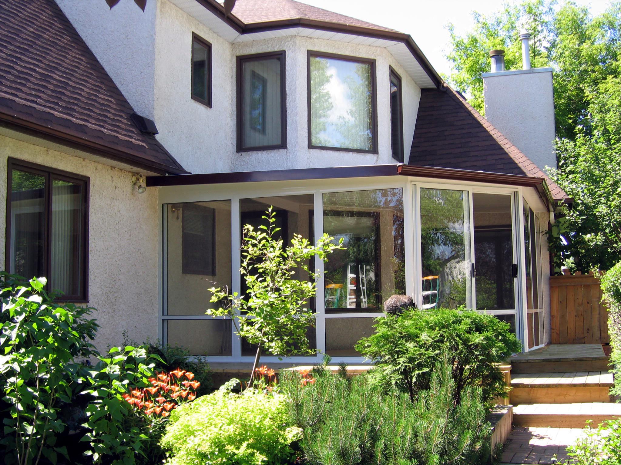 Studio/Flat Style Roof - Glastar Sunrooms by SunShade